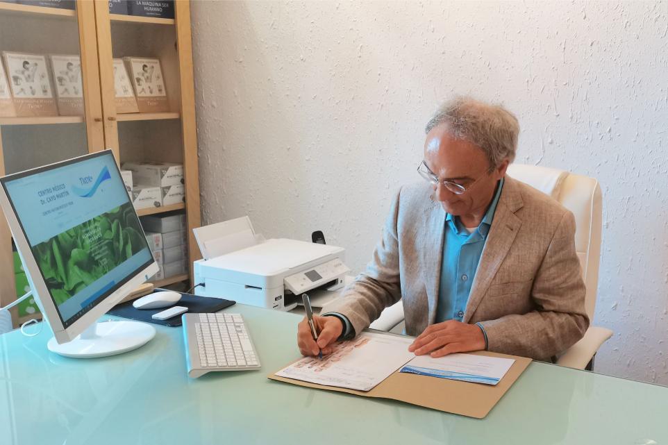 Consulta médica TNDR